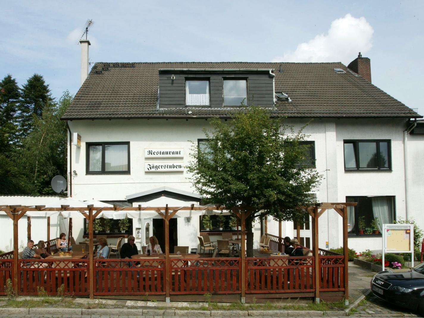 Hotel & Restaurant Jaegerstuben Ritterhude Exterior foto
